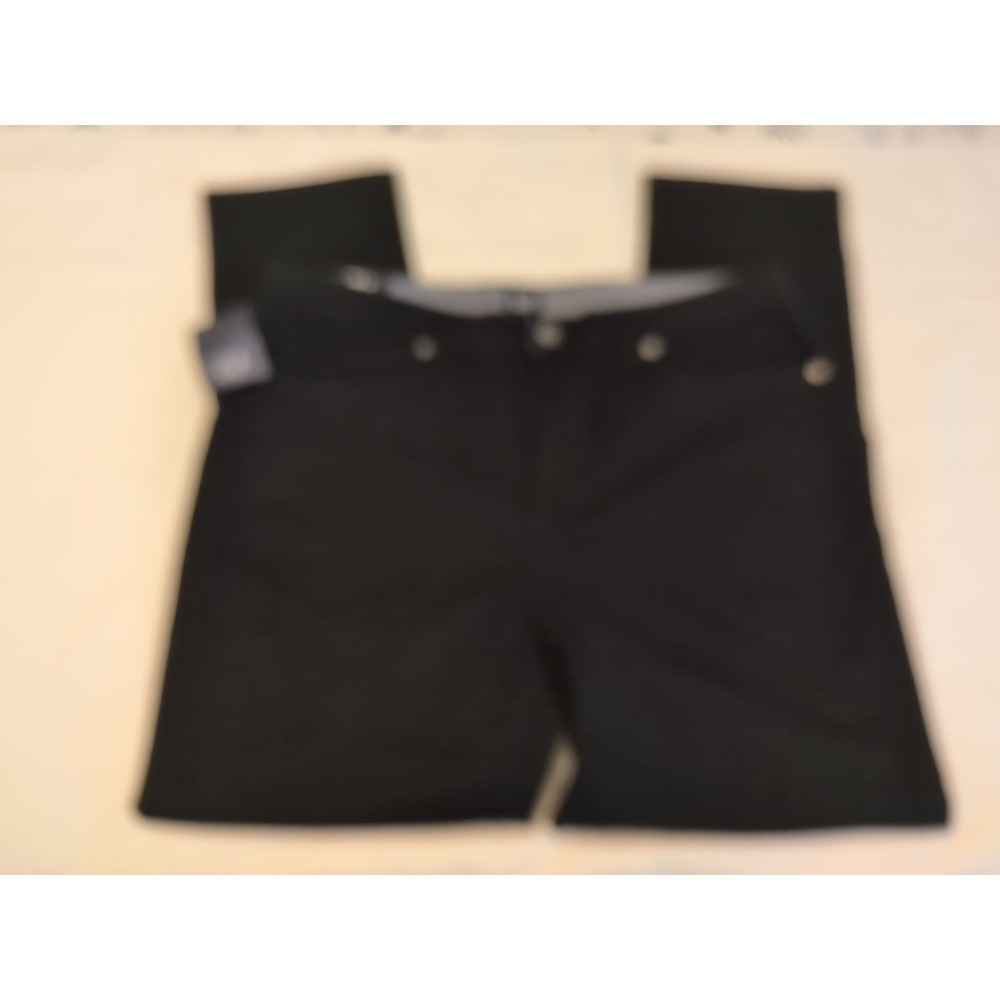 Men's Black Gap Stretch Twill Pants   38x32  New W/ Tags